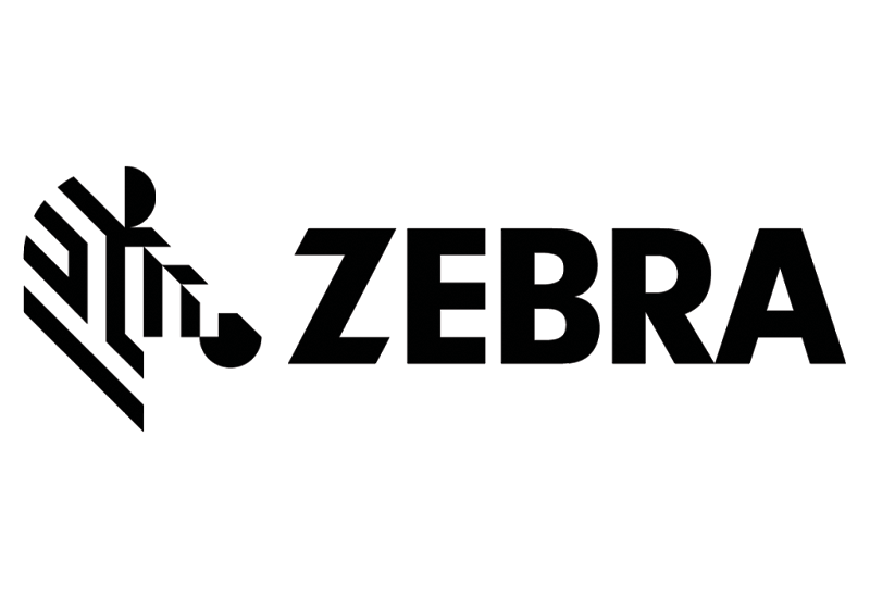 Zebra company logo black color