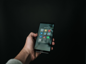 Score new customers using social media